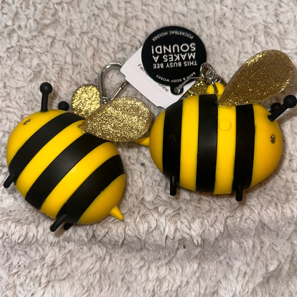 Buzzing Bees Hand Sanitizer Holders